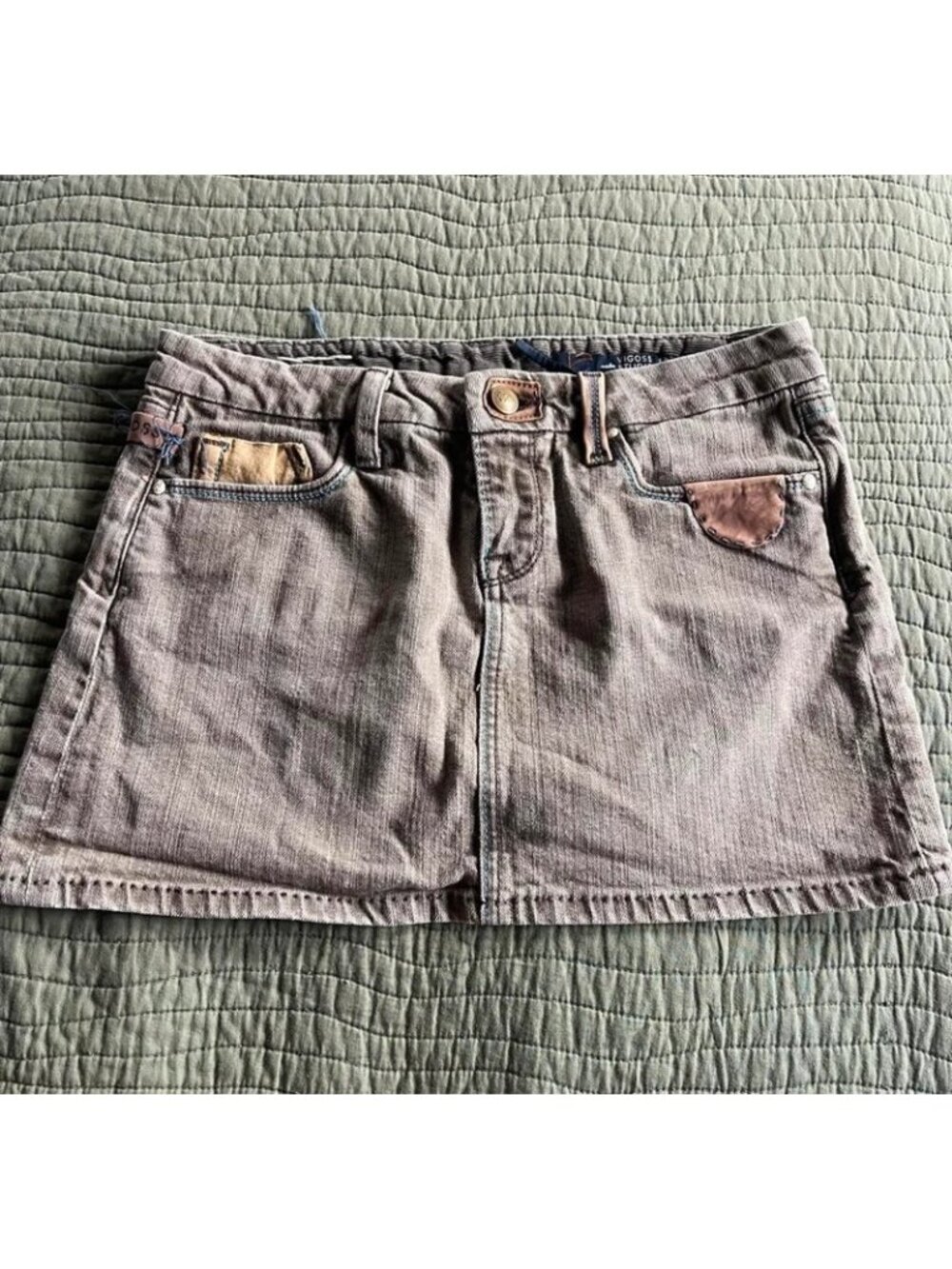 Vigoss Studio Light Brownish Mini Skirt Size 27